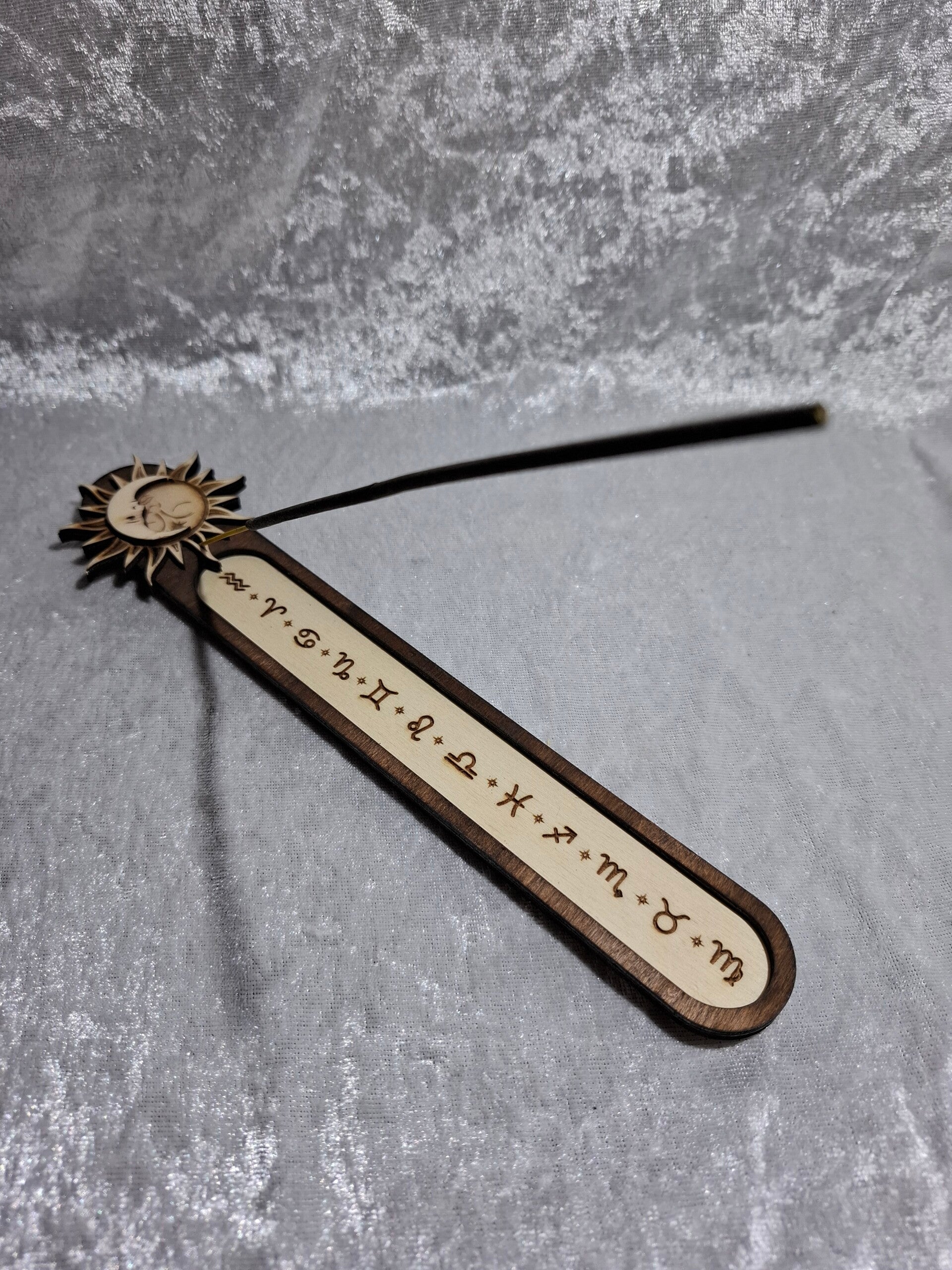 Porte encens plat