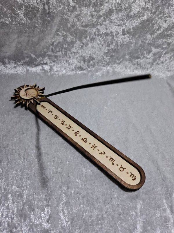 Porte encens plat