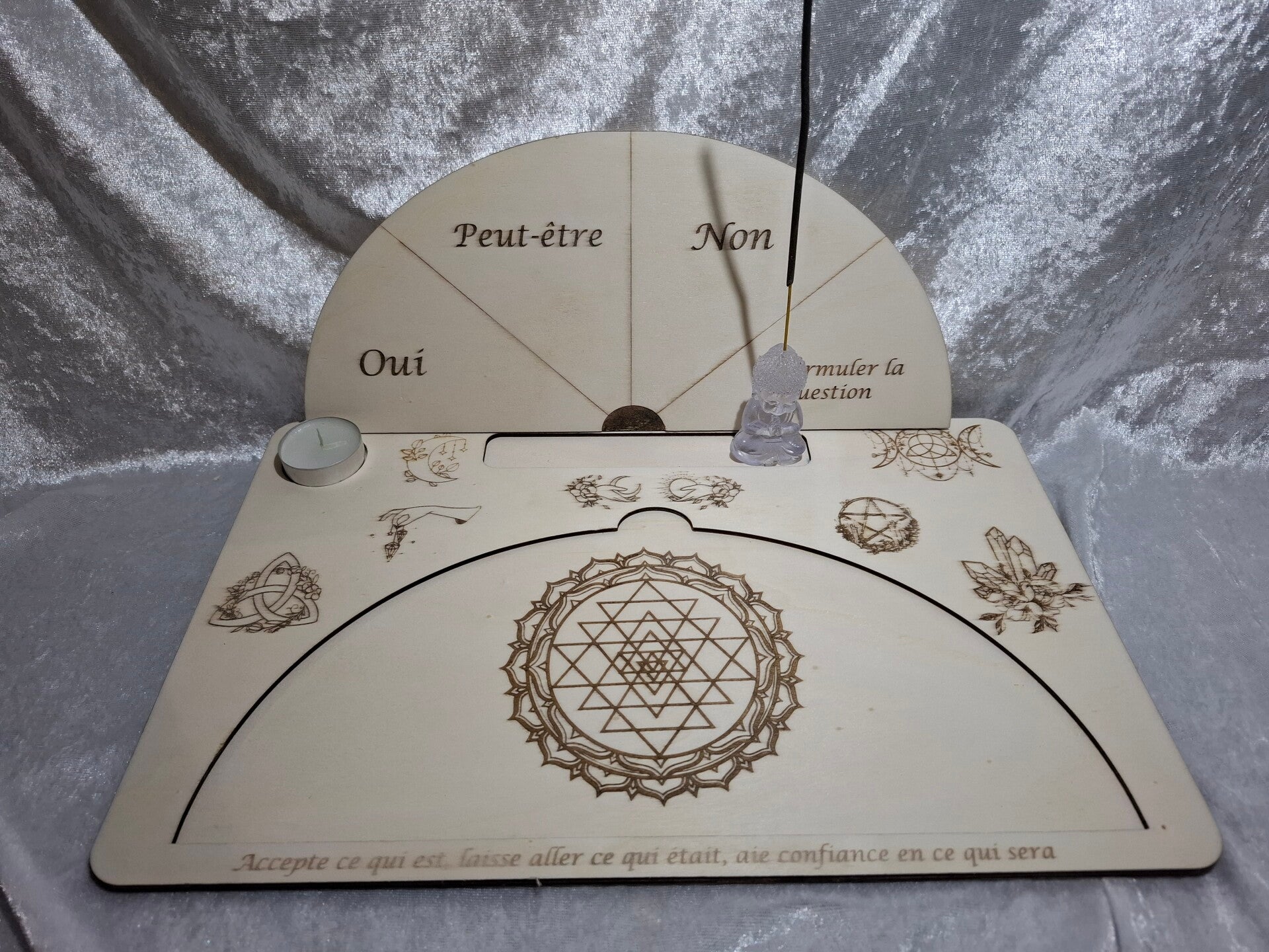Planche à penduler Sri Yantra