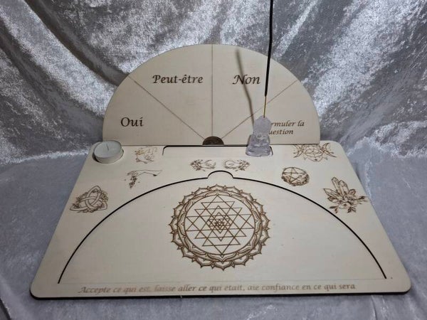 Planche à penduler Sri Yantra