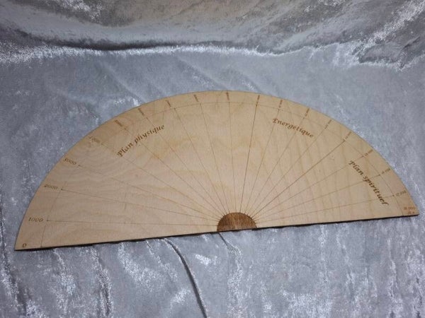 Demi lune taux vibratoire
