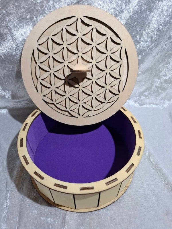 Boite  Fleur de vie
