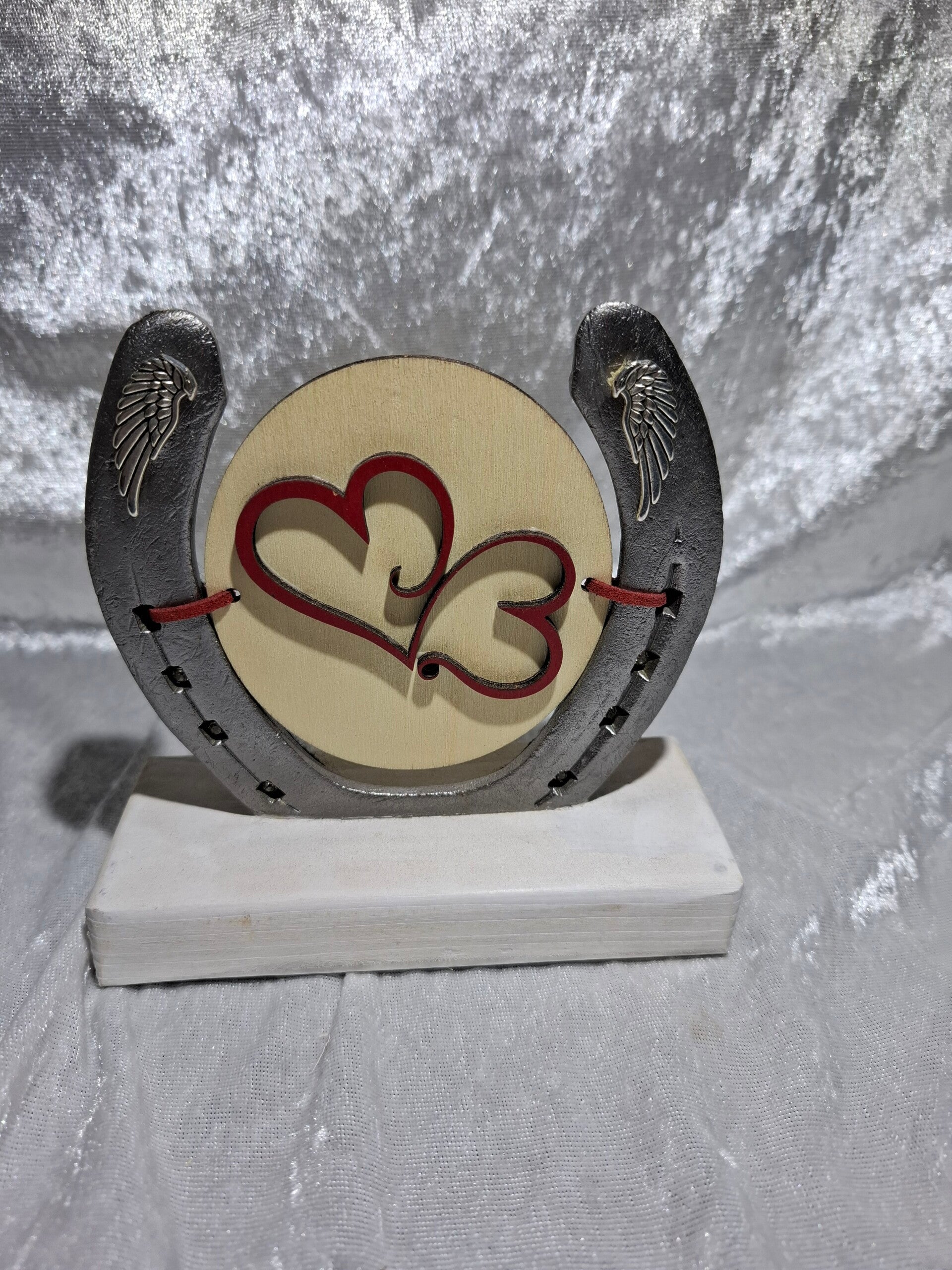 Fer sur socle coeur
