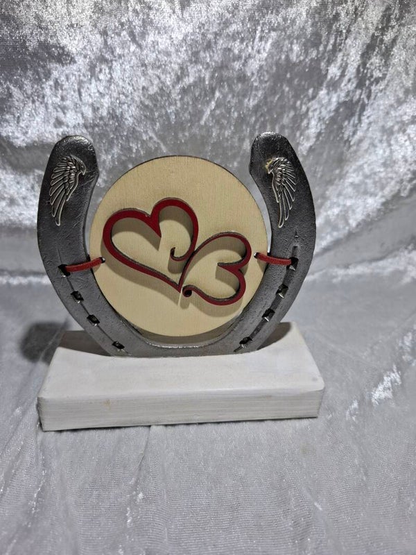 Fer sur socle coeur