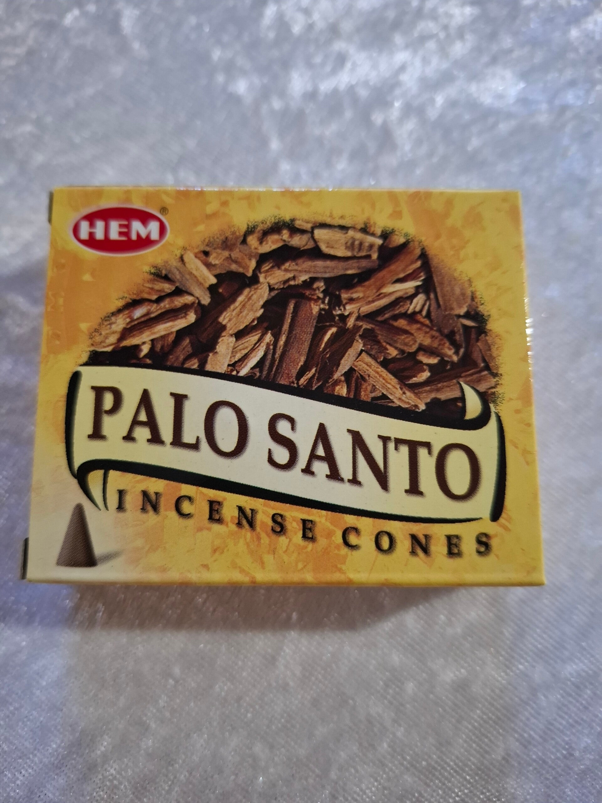 Boite encens cônes palo santo