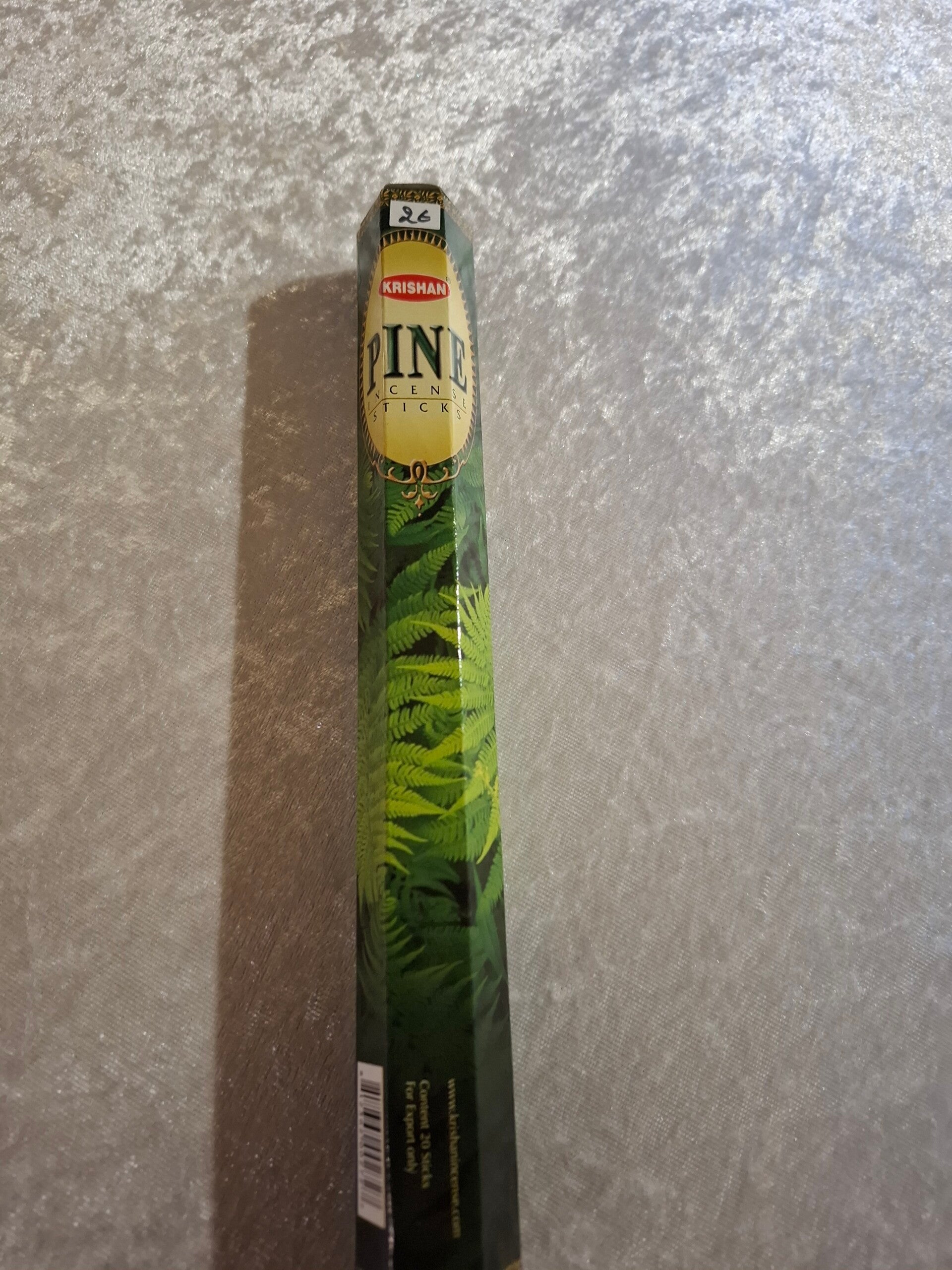 Boite d'encens en bâtonnets  pin