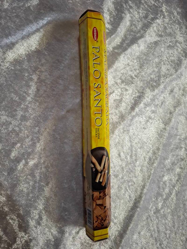 Boite d'encens en bâtonnets palo santo Krishan