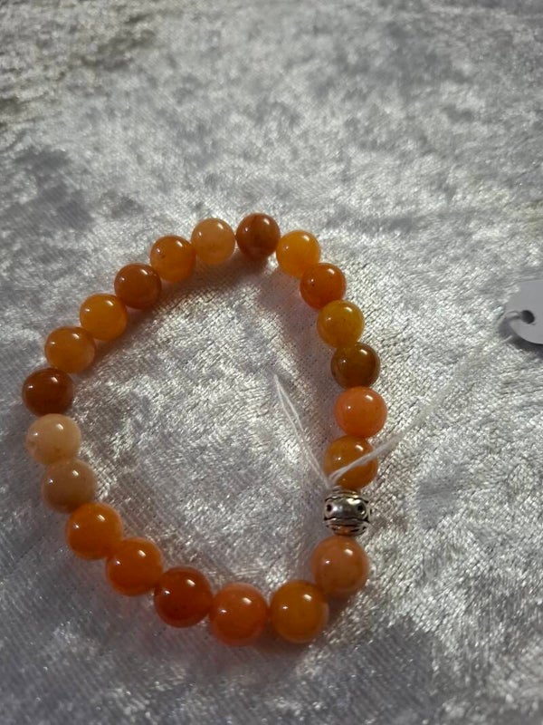 Bracelet aventurine orange