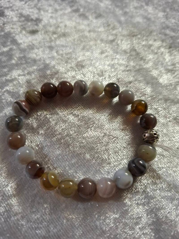 Bracelet agate du Bostwana