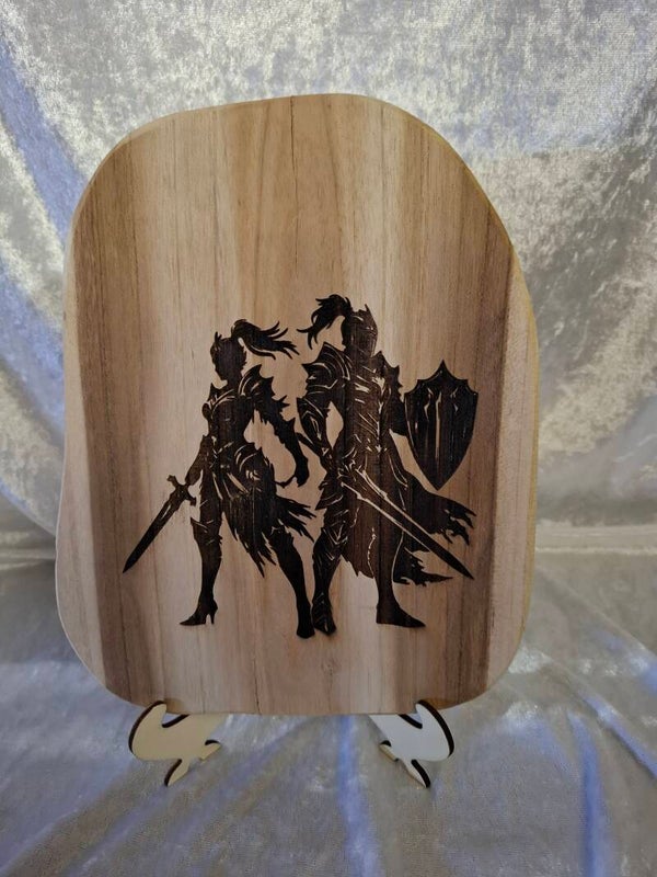 Cadre Couple chevalier