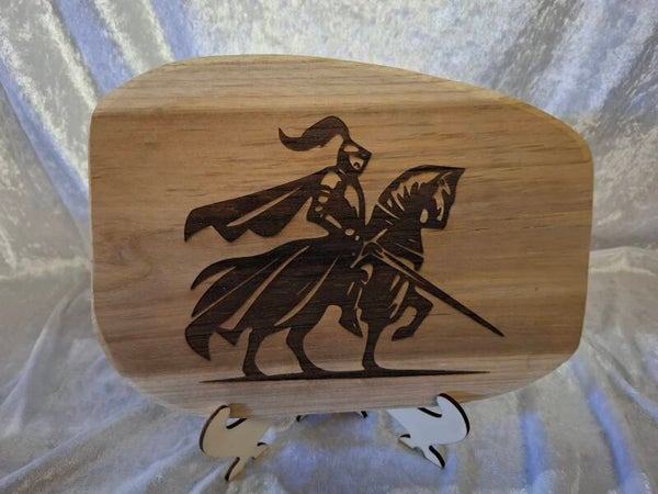 Cadre chevalier et sa monture