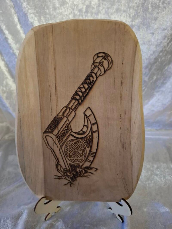Cadre hache viking