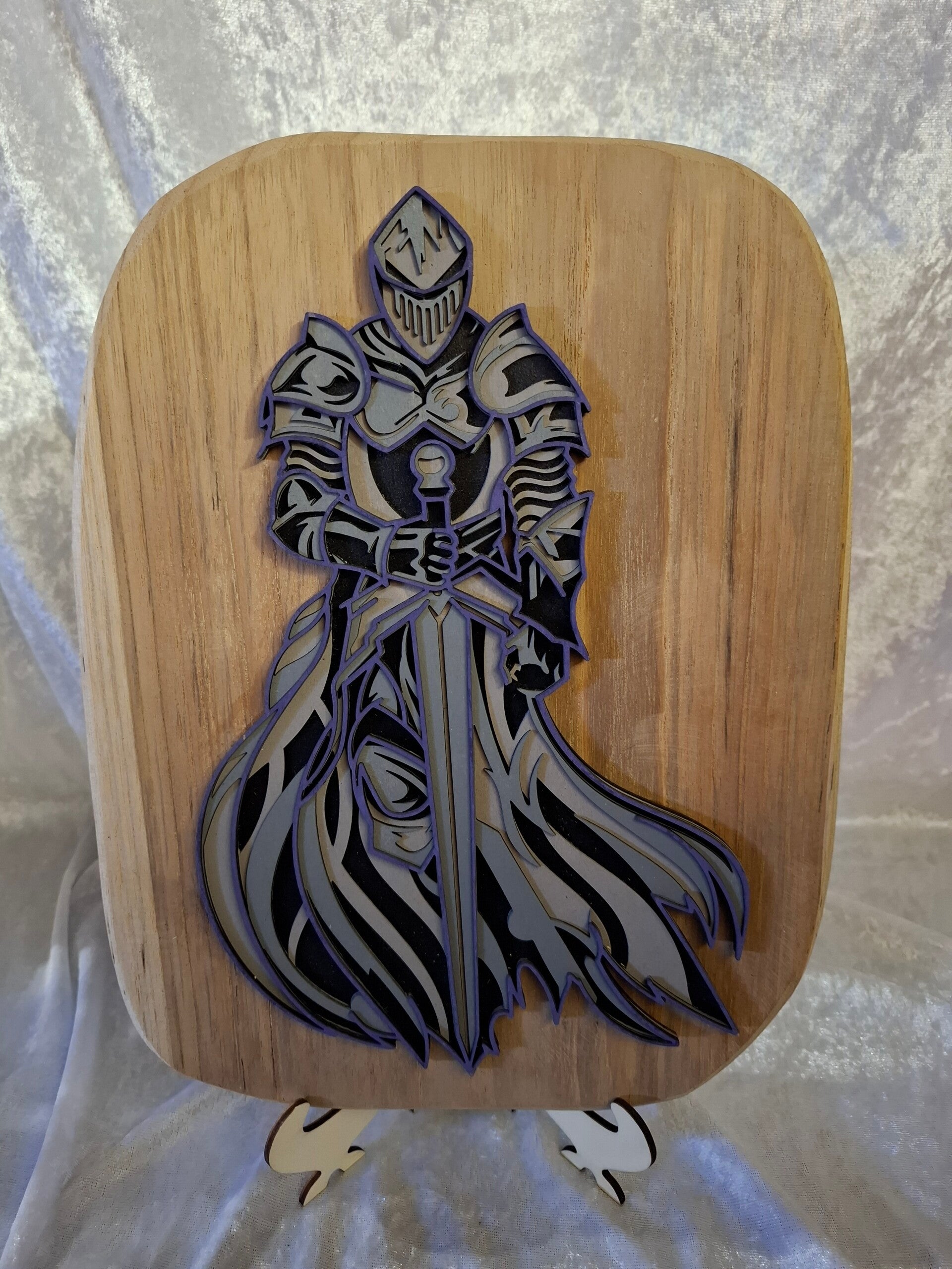 Cadre chevalier 3D