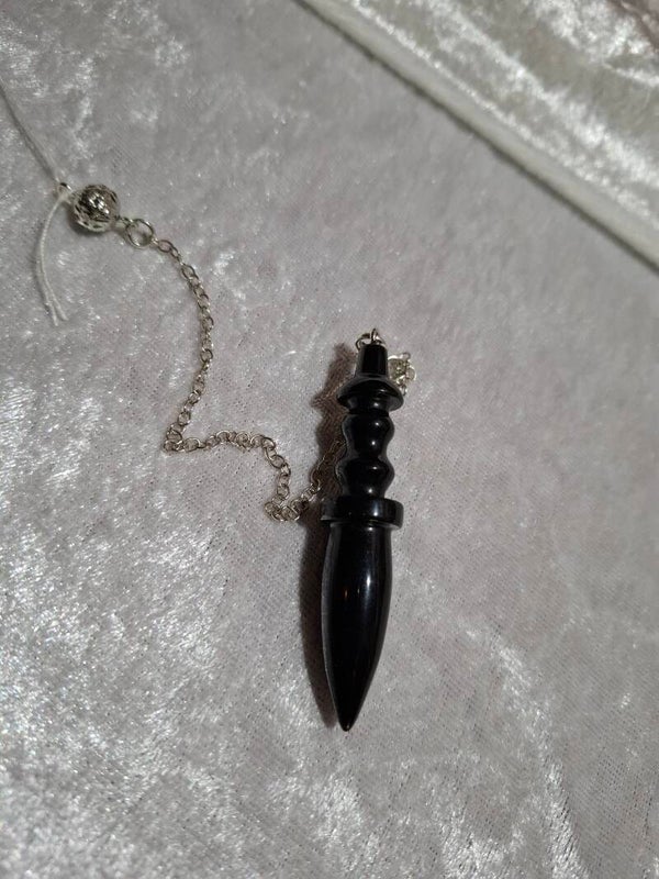 Pendule Thôt en Obsidienne