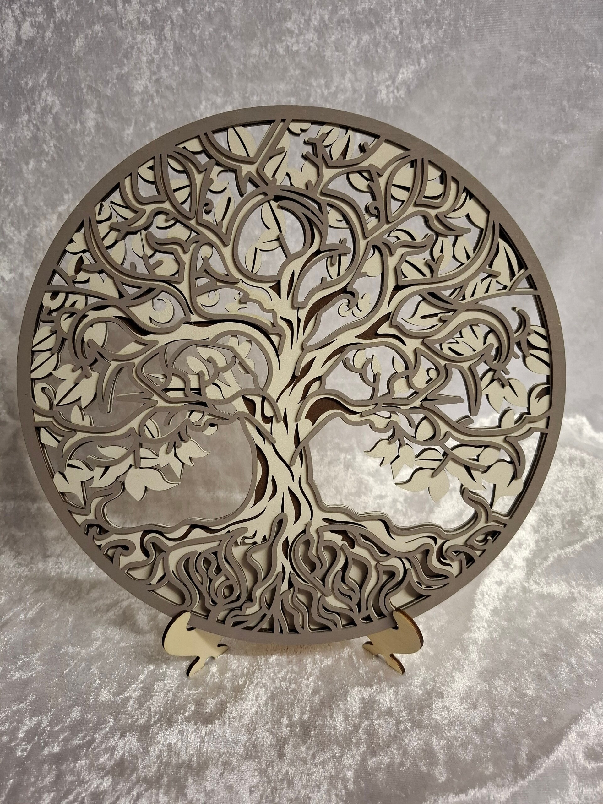 Cadre rond arbre de vie