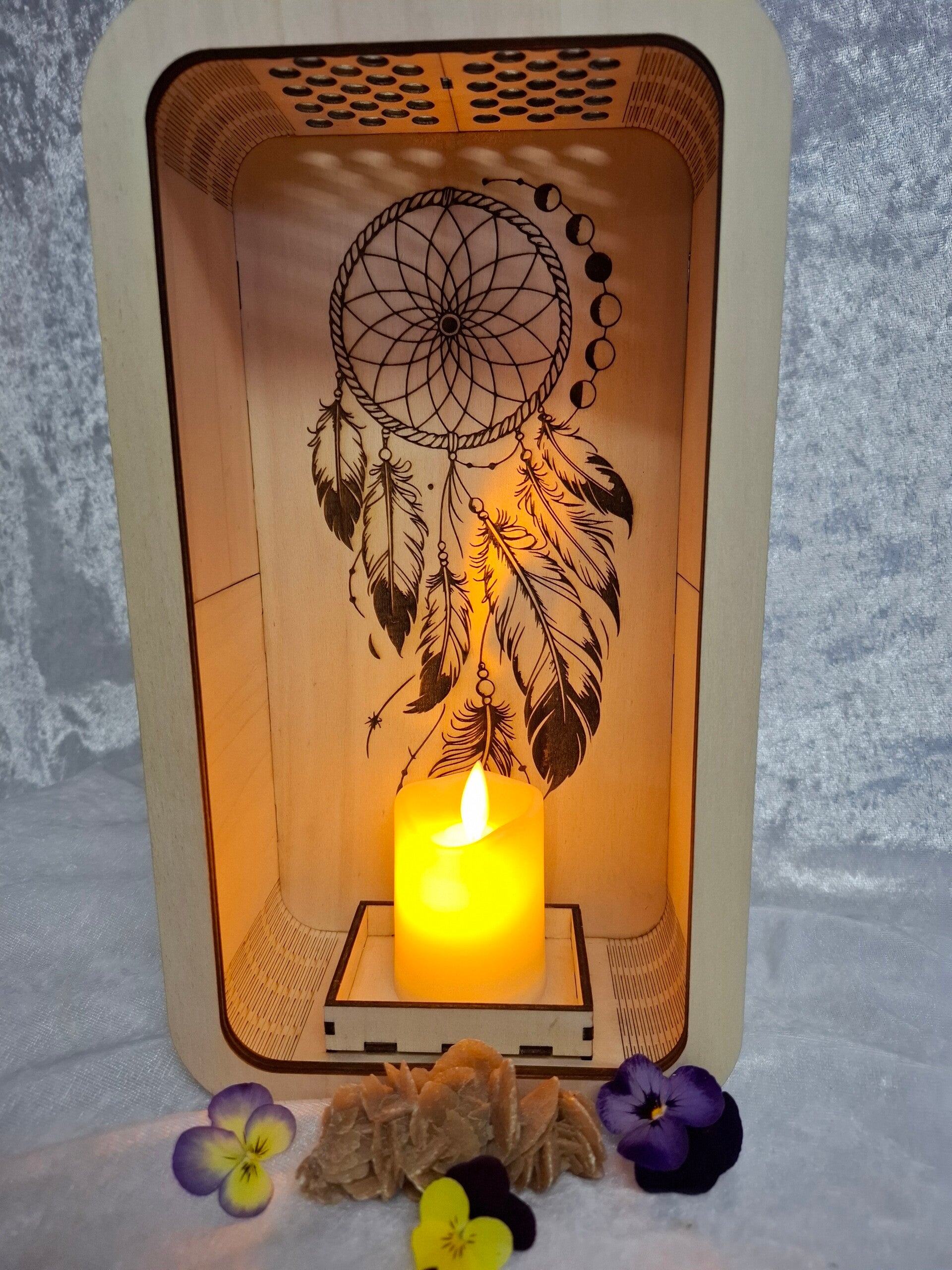Porte encens / Bougie à leds