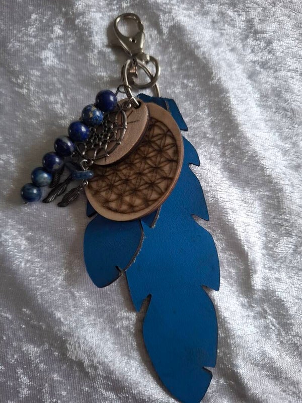 Porte clé protection lapis lazuli