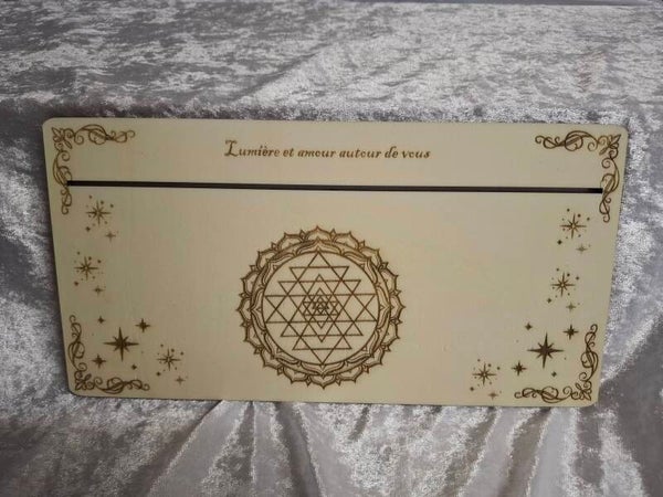Planche à oracle Sri yantra
