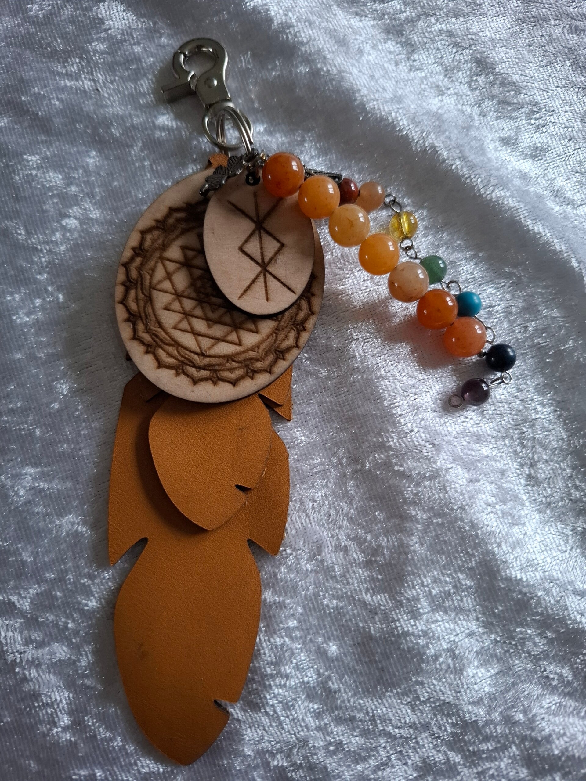 Porte clé protection aventurine