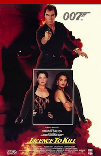 007 Licence to Kill VHS Movie Cover