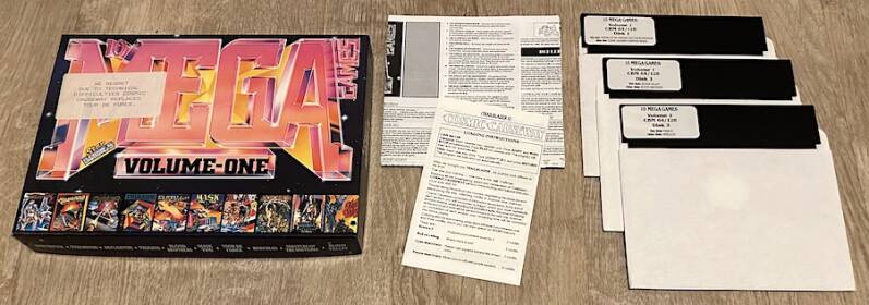 10 MEGA GAMES Volume-One - Commodore 64