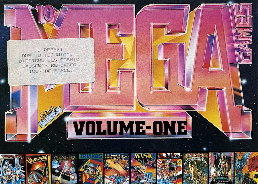 10 MEGA GAMES Volume-One - Commodore 64