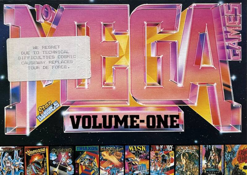 10 MEGA GAMES Volume-One - Commodore 64