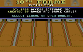 10th Frame Bowling  - Commodore 64