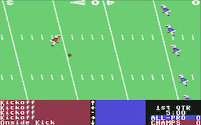 4th & Inches - Commodore 64