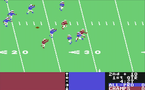 4th & Inches - Commodore 64