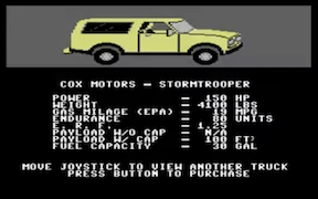 4x4 Off-Road Racing - Commodore 64