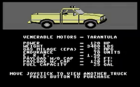 4x4 Off-Road Racing - Commodore 64