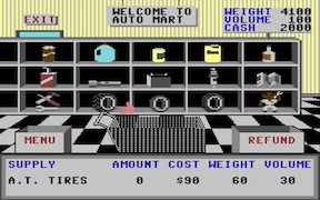 4x4 Off-Road Racing - Commodore 64