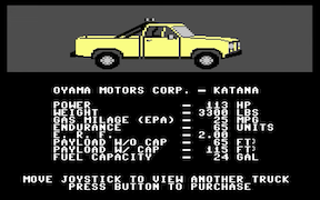 4x4 Off-Road Racing - Commodore 64