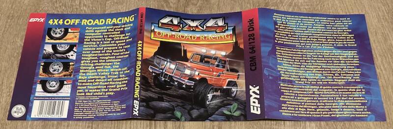 4x4 Off-Road Racing - Commodore 64