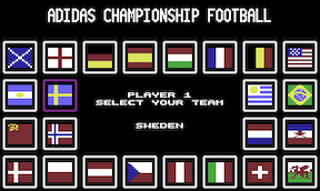 adidas Championship Football - Commodore 64