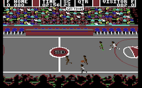 Advanced Basketball Simulator - Commodore 64