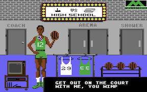 Advanced Basketball Simulator - Commodore 64