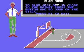 Advanced Basketball Simulator - Commodore 64