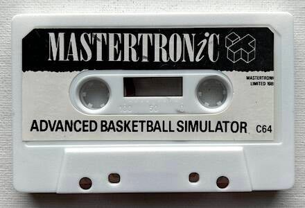 Advanced Basketball Simulator - Commodore 64