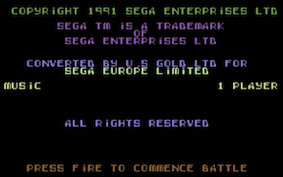 Alien Storm - Commodore 64