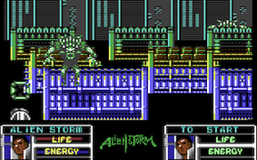 Alien Storm - Commodore 64