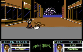 Alien Storm - Commodore 64