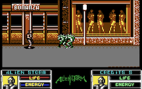 Alien Storm - Commodore 64