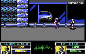 Alien Storm - Commodore 64