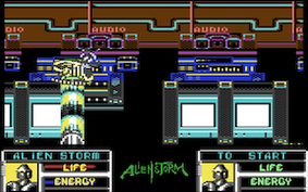 Alien Storm - Commodore 64