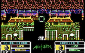Alien Storm - Commodore 64