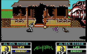 Alien Storm - Commodore 64