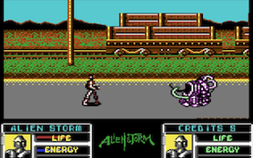 Alien Storm - Commodore 64