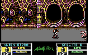 Alien Storm - Commodore 64